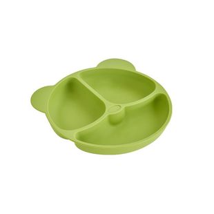 彩虹房子宝宝餐盘分格吸盘式辅食碗盘