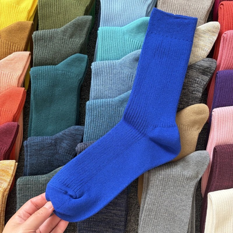 U Brand 4 Pairs Free Shipping Unisex Plain Socks Business Casual Mid-High Tube Double-Needle Stacked Dance Socks U Brand 4 Pairs Free Shipping Unisex Plain Socks Business Casual Mid-High Tube Double-Needle Stacked Dance Socks