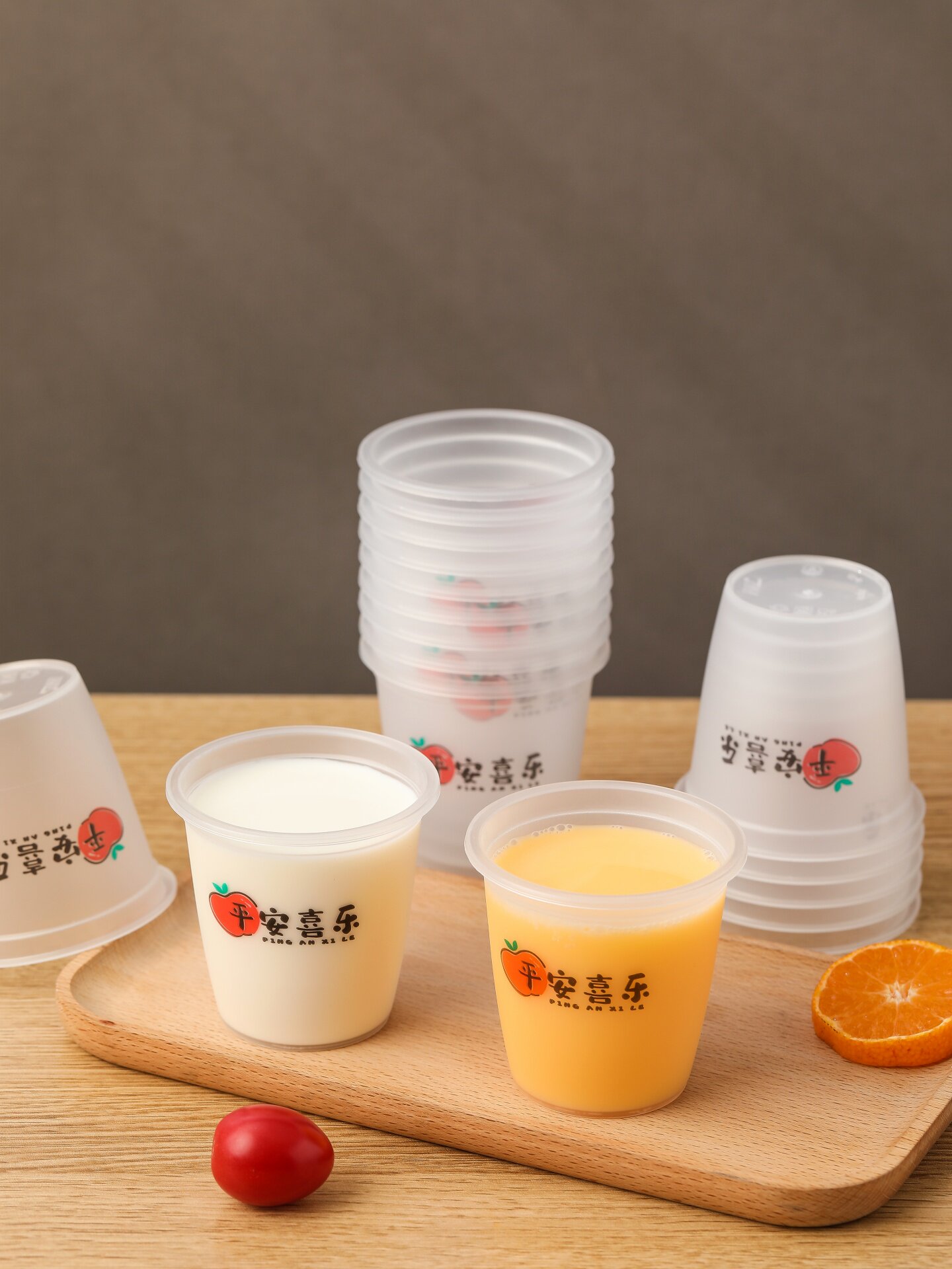 Disposable Airline Cups, Odorless Hard Plastic Cups, Thickened and Transparent, Company Hospitality, New Year Guest Water Cups, High-End