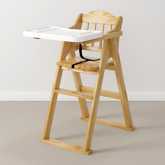 实木宝宝儿童餐椅可折叠便携式餐厅酒店饭店婴儿吃饭儿童餐椅