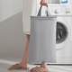 Fabric with lid dirty clothes basket household bathroom dirty clothes storage basket handle dirty clothes basket toys storage bucket