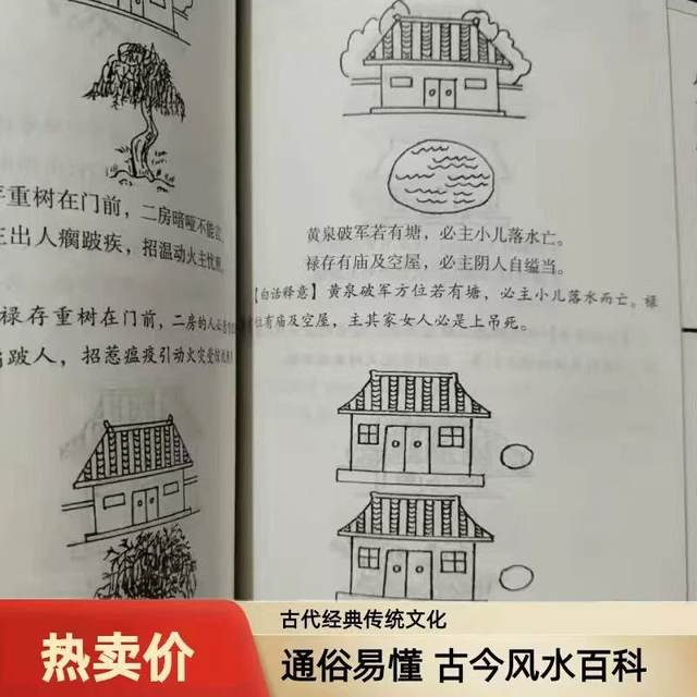 In-Stock 16K Illustrated Guide to Yin-Yang Houses, 534 Pages, Direct Diagnosis of Yang Houses, Rural Housing Atlas with Illustrations