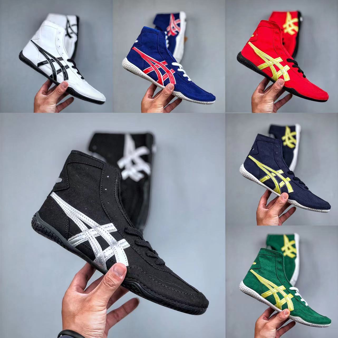 メンズ MatBlazer EX-EO レスリングシューズ 柔軟性 スクワット デッドリフト プロフェッショナル 室内トレーニング ボクシングシューズ