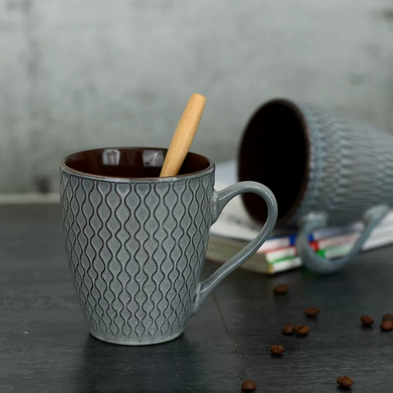 Керамическая чашка с микроповреждением/микро-дефектом, защитная жара, чашка для завтрака, простая керамическая чашка, детская чашка для кофе/напитков, чашка для воды, студенческая чашка