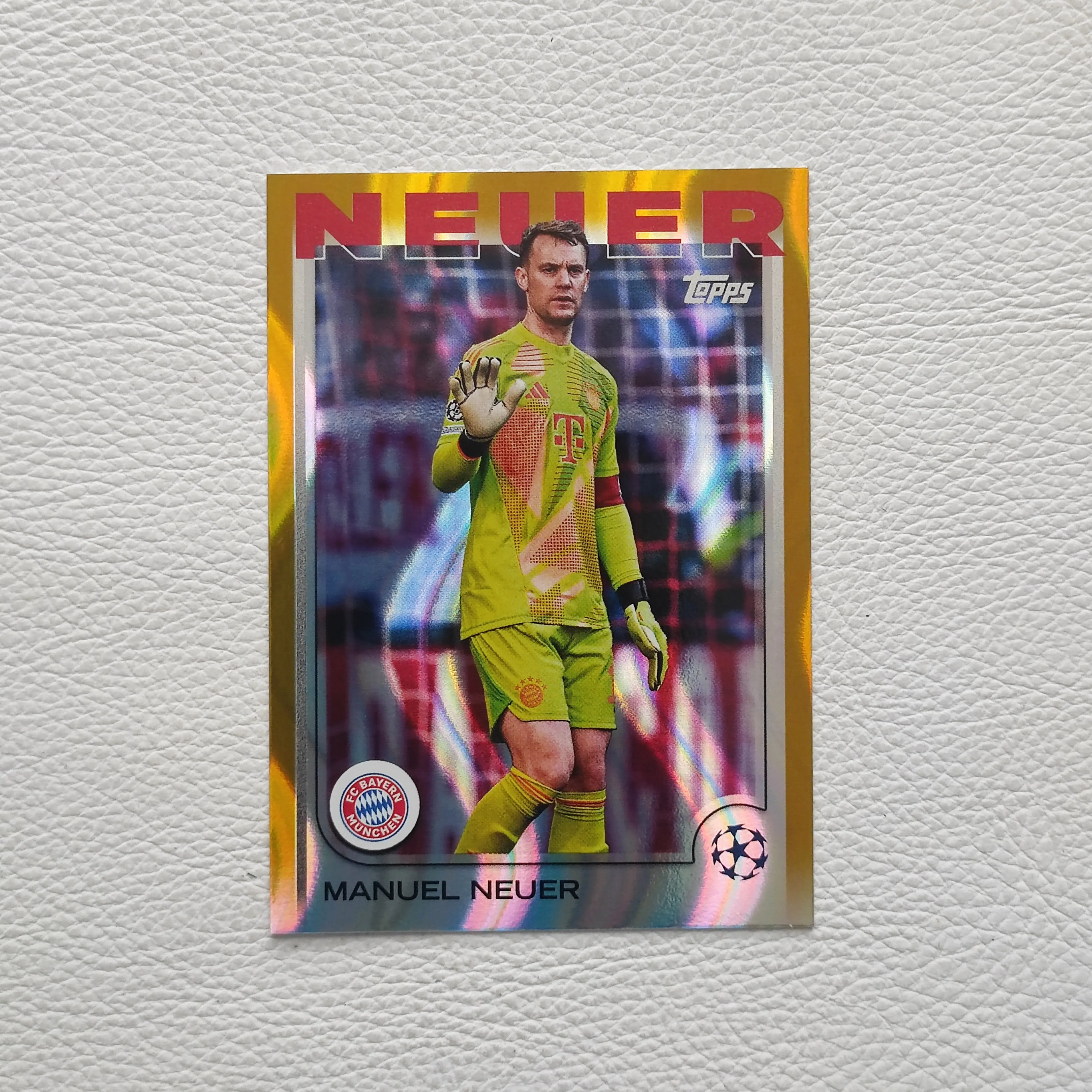 КАРТЫ PANINI Topps Байерн Мюнхен Германия Нойер Ограниченная серия Звездная карта Периферийные подарки