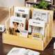 Desktop storage rack household storage cabinet 647 room decoration complete sleeper cabinet student textbook storage box small and simple storage