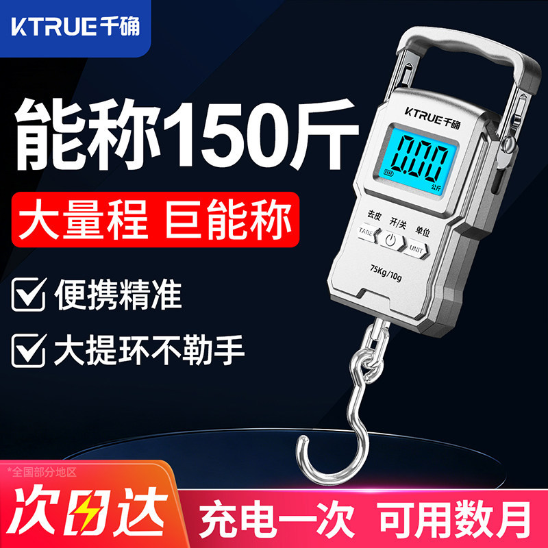 German and Japanese Imported Precision Handheld Electronic Scale, Mini Household Portable High-Precision Scale, Portable Weighing Device