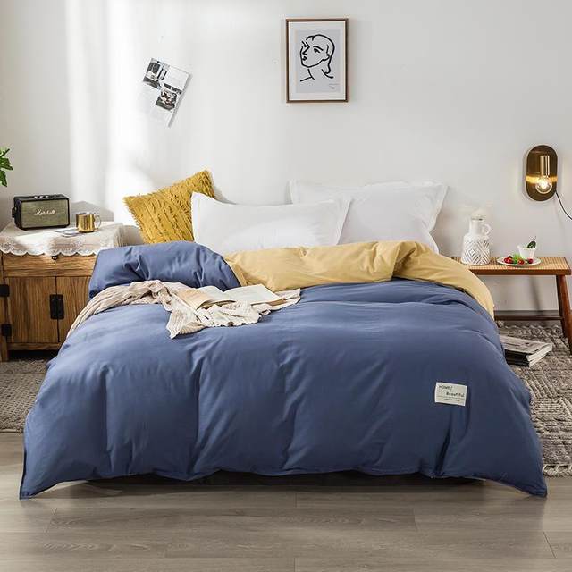 STD pure quilt cover single piece autumn and winter cotton single double quilt cover bed sheet bedding single cotton parts manufacturer