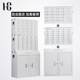 Integrated mobile phone storage velvet cabinet fabric lining high-end mobile phone cabinet conference room small lattice AQQ storage cabinet