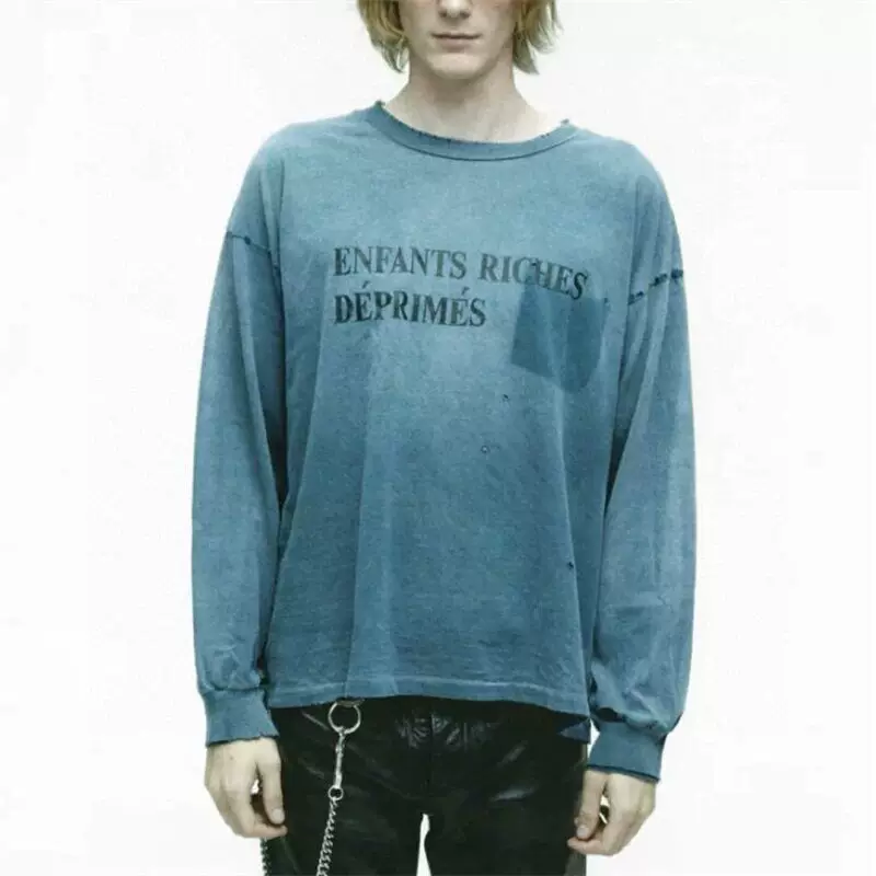 Лонгслив Enfants Riches Deprimes, эффект «washed» и distress, унисекс