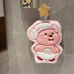 [Home] cute loppy towel hanging super absorbent thickened kitchen bathroom special