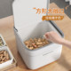 Jia Bangshou 2025 New Model Desktop Thickened Flip-Top Trash Can for Home Use, High Aesthetic Value with Lid, Dining Table and Living Room Storage Box
