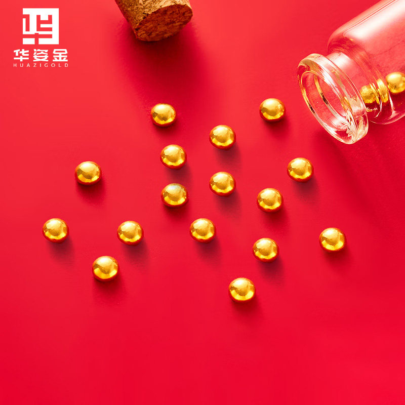 華子金（Huazi Gold）の純度9999の金地金。1グラム、3グラム、5グラム入り。ブレスレット、ジュエリー製作、投資、コレクション、ギフトなどにご利用いただけます。