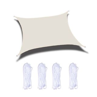 防雨遮阳帆防f水 遮阳布四角形户外天幕露营遮阳帆庭 院遮阳网