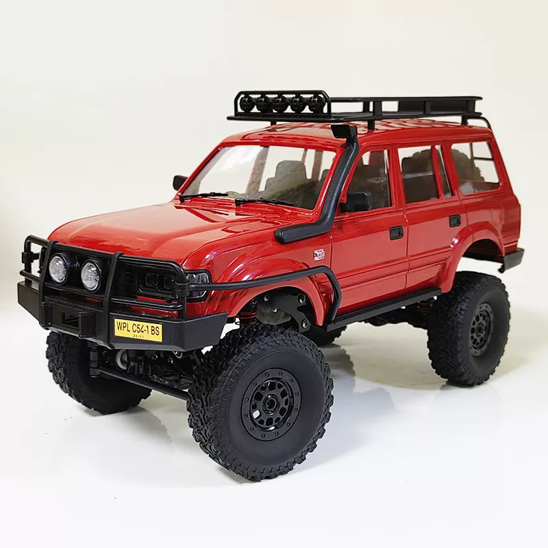 Toyota, внедорожник с четырьмя приводами реалистичный модифицированный SUV, дистанционное управление, масштаб 1:16, может забираться