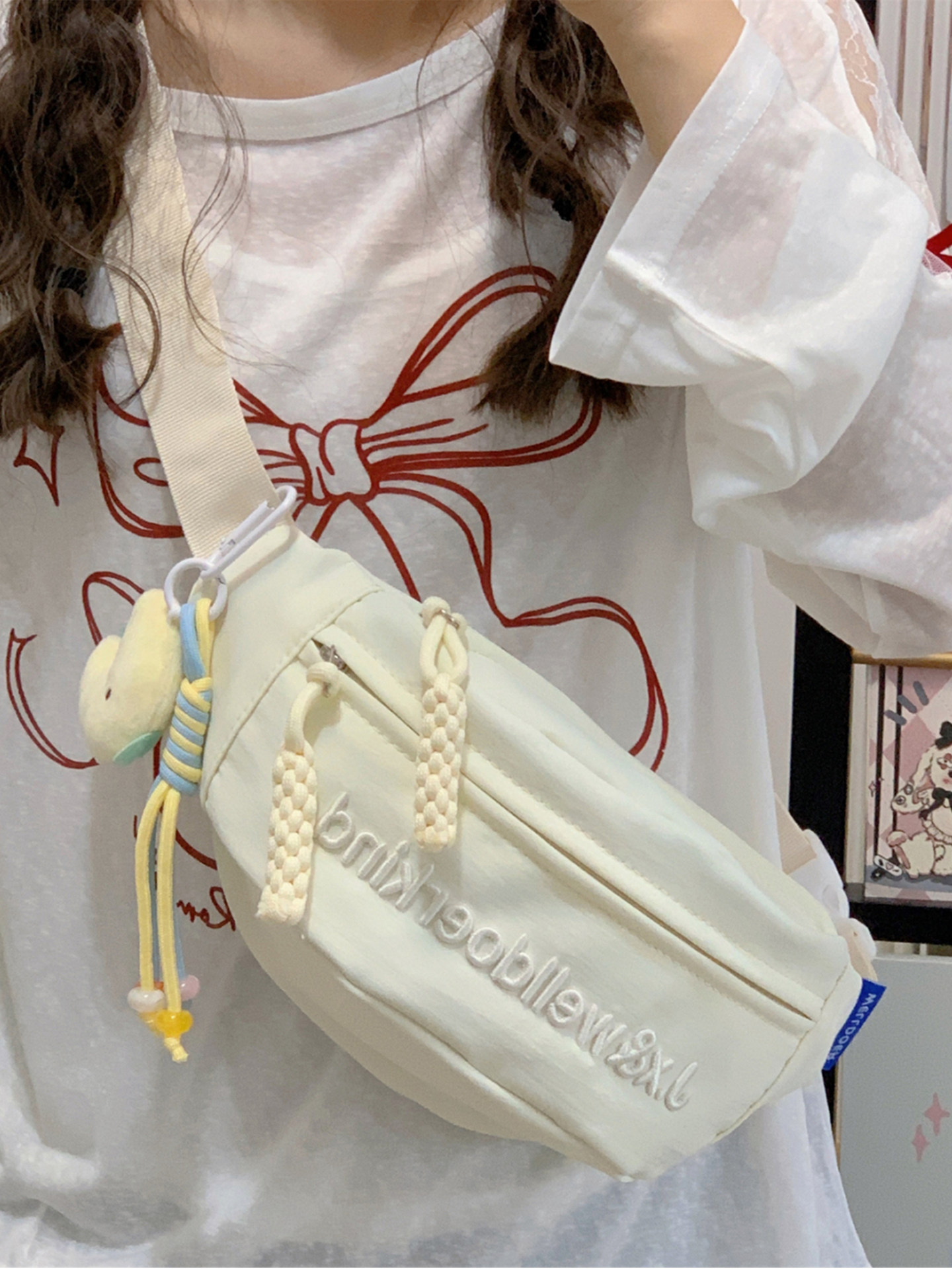 Crossbody Bag 2026 New Model Chest Bag Women's Bag Small Backpack Lightweight Bag Casual Sports Waist Bag Shoulder Bag for Women