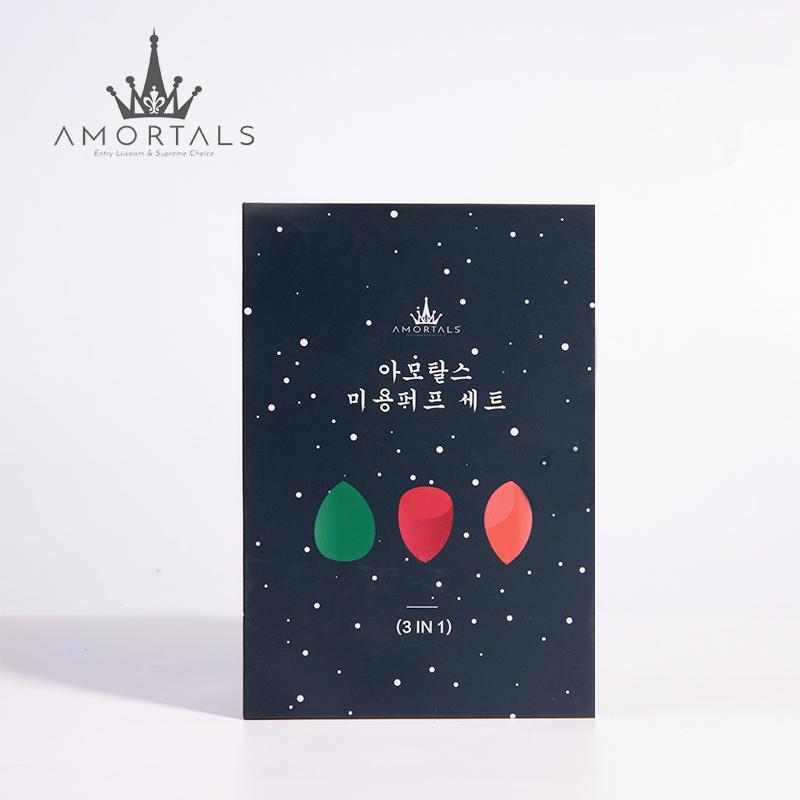 エルムタオ美容化粧卵超柔らかい食べない液体ファンデーション化粧スポンジ化粧卵パウダーパフポルトガル公式本物