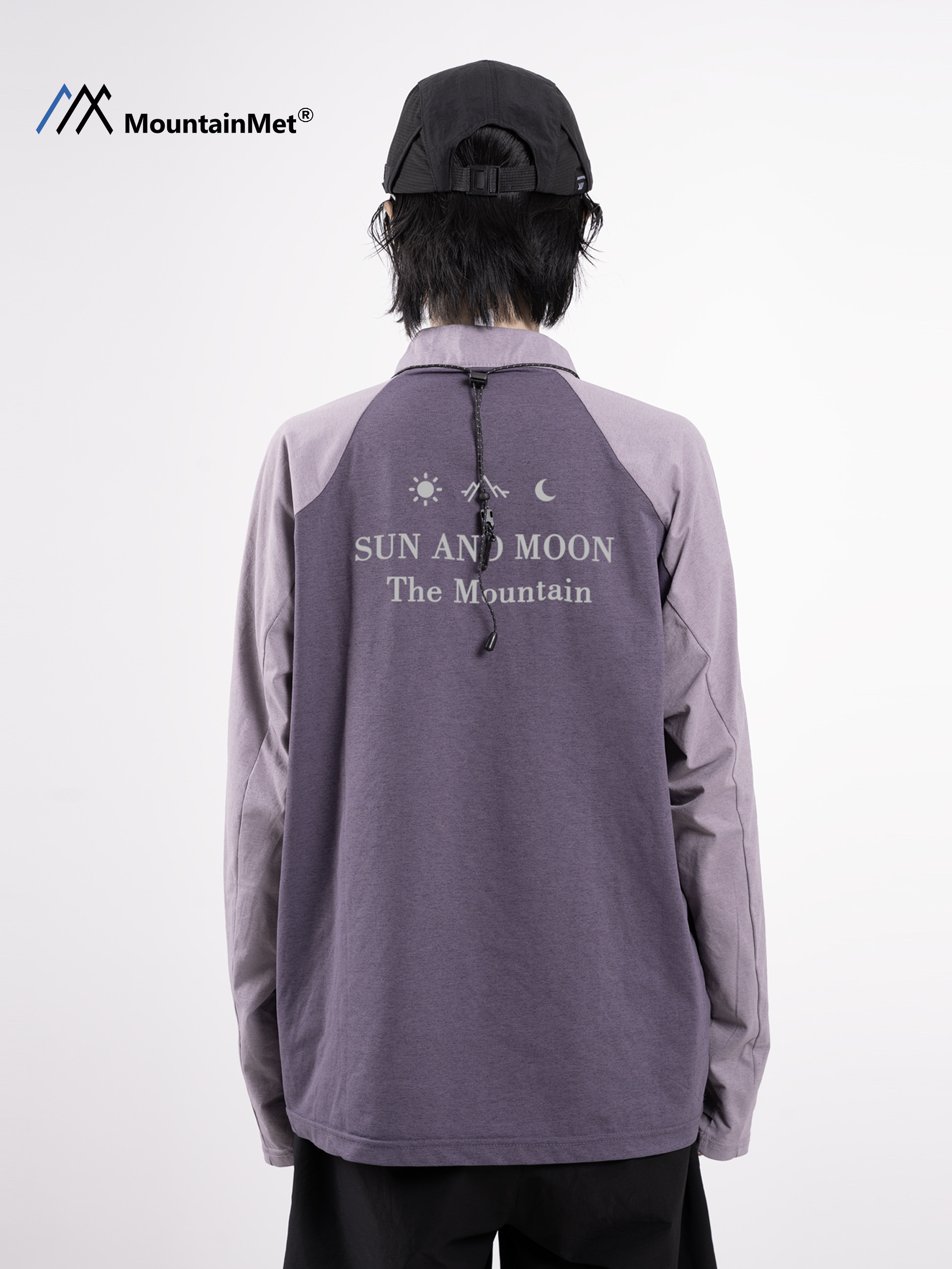 Mountainmet Outdoor Sports Quick-Drying T-Shirt, Unisex, Loose, Casual, Cycling, Sun Protection, Long Sleeves