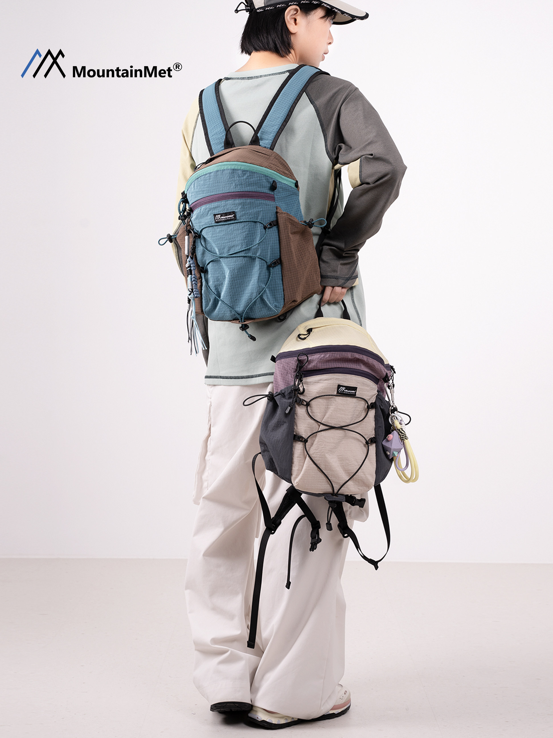 Mountainmet Outdoor Lightweight Outdoor Hiking Backpack Travel 12.9inch Computer Bag