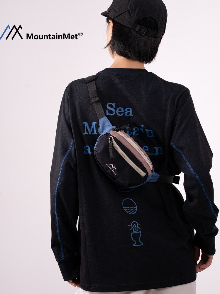 Mountainmet Autum Outdoor Sports Quick-Drying T-Shirt for Men and Women, Breathable, Moisture-Wicking, Bottoming, Round Neck, Long Sleeves