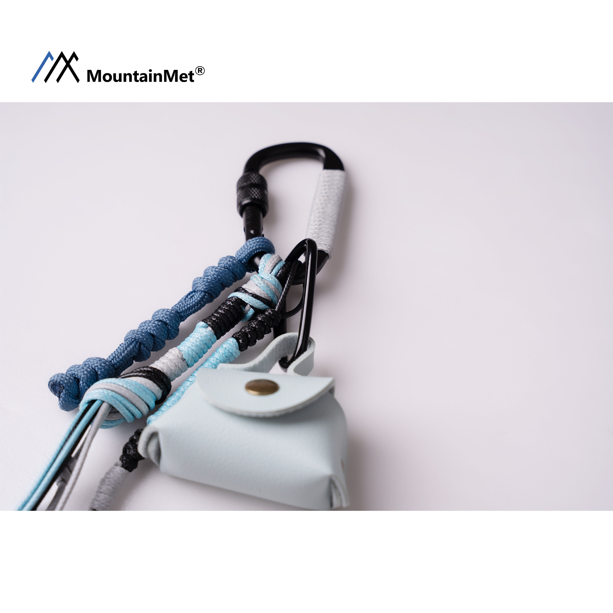 Mountainmet Outdoor Climbing Rope Woven Pendant Multifunctional Keychain Pendant Retro Bag Pendant