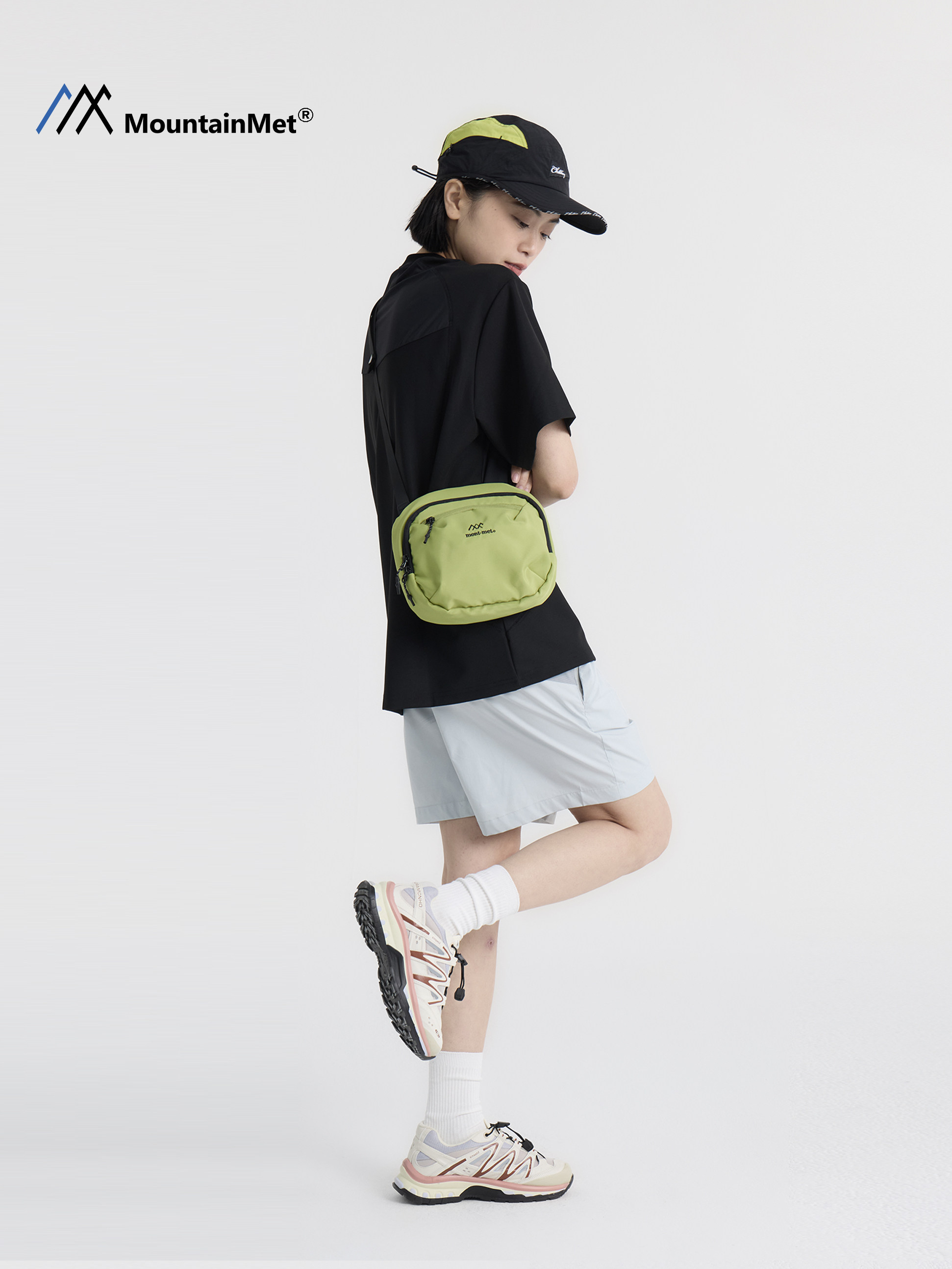 Mountainmet New Fashionable and Versatile Shoulder Bag for Mobile Phones and Miscellaneous Items, Unisex Casual Sports Crossbody Bag