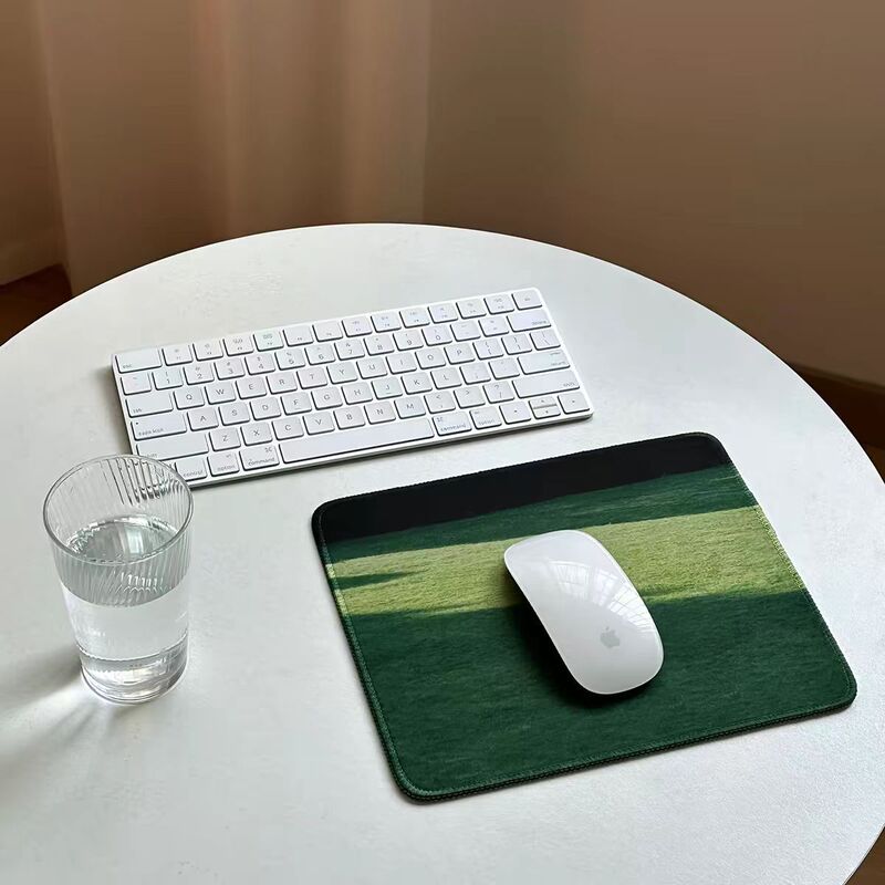 Spring on the Table: Original Photography Mouse Pad, Non-Slip Office Dormitory Desk Mat, Cup Mat, Lock-Edged and Thickened