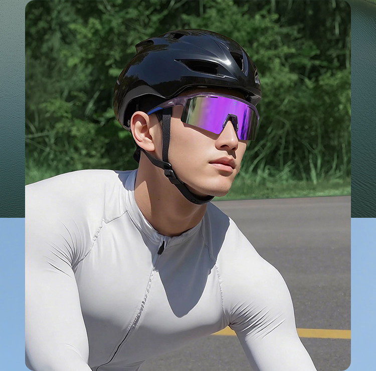 велоочки 途族骑行眼镜女高级感炫彩跑步男款公路自行车防风运动登山护目镜