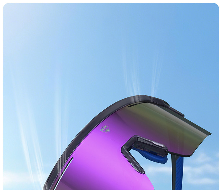 велоочки 途族骑行眼镜女高级感炫彩跑步男款公路自行车防风运动登山护目镜