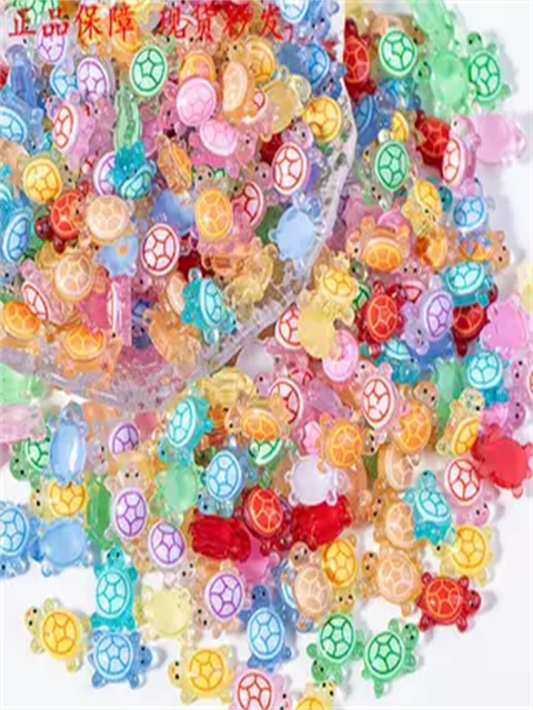 Glow-in-the-dark resin toy broken shell egg luminous small egg DIY resin crafts creative luminous toys