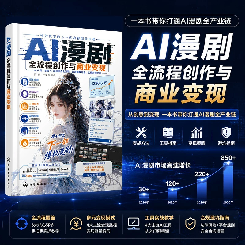The Entire Process of Ai Comic Drama Creation and Commercial Monetization Establishing an Industry Awareness Framework Mainstream Ai Tools for Topic Breakdown and Positioning Asset Generation and Storyboard Production Voiceover, Soundtrack, and Editing Ai Commercial Practical Guide Series