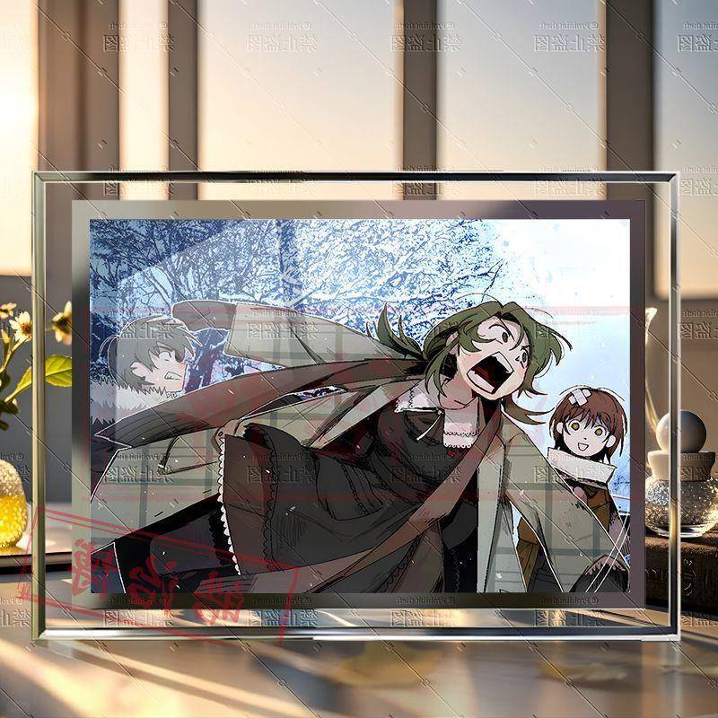 Z.A.T.O. Game Merchandise Cg Poster Full Cast Decorative Painting Crystal Glass Photo Frame Ornament