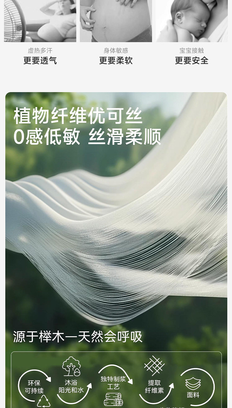 全棉哺乳内衣交叉式产后喂奶专用孕妇文胸背心式睡觉夜间胸罩 — 4