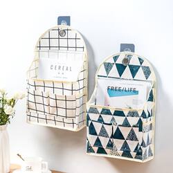 Student Bathroom Storage Bag Book Sundries Storage Bag Wall-hanging Storage Bag Wall-hanging Storage Bag Dormitory Dormitory