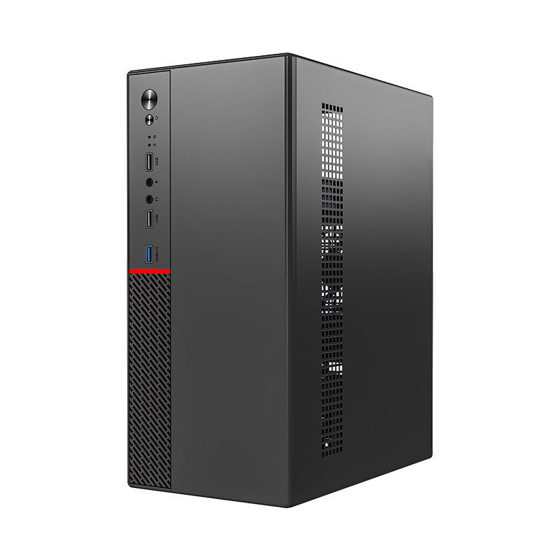 [Free Shipping, Fast Delivery] Hkc Brand Amd Strong Processor A10 Business Office Sambada Desktop Computer Home Use Small Host Enterprise Purchase Mini Small Case Brand Complete Set Genuine Product