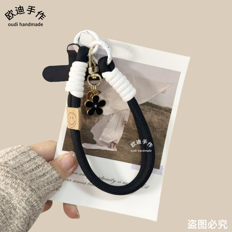 Advanced Minimalist Short-Style Dopamine Wrist Strap Camera Keychain Lanyard Universal Phone Strap Wristband Advanced Minimalist Short-Style Dopamine Wrist Strap Camera Keychain Lanyard Universal Phone Strap Wristband