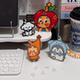 [Acrylic Display Stand for Bead Art]Acrylic Stand for Displaying and Organizing Finished Bead Art with Card Holder