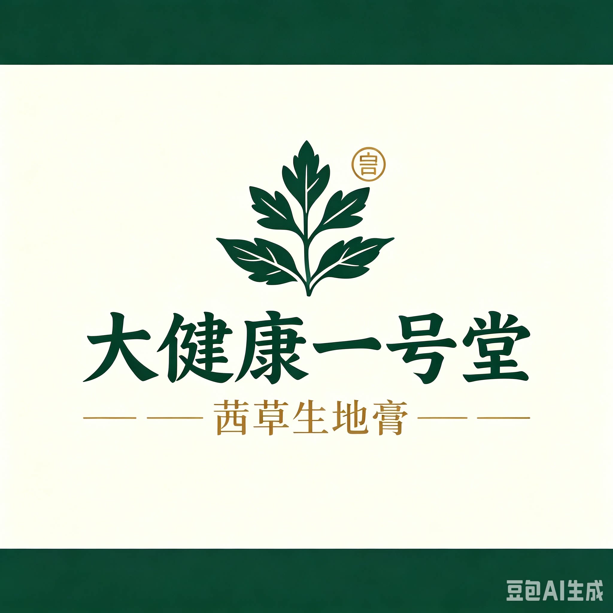 大健康一号堂的LOGO