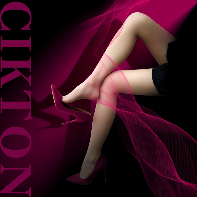 Cikton High-End Luxury Ultra-Thin Sexy Bikini Thong Butterfly Crotch Stockings Pantyhose