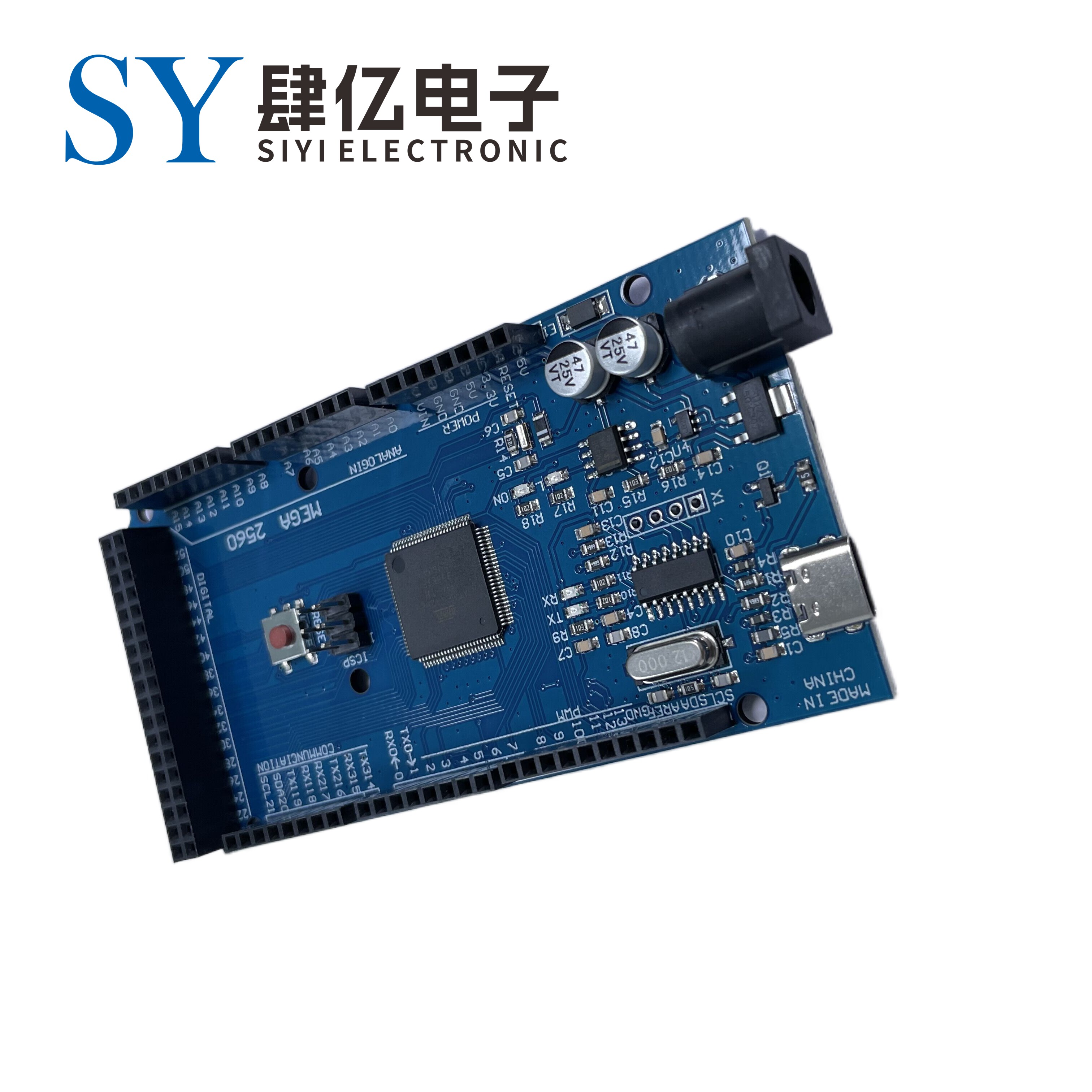 MEGA2560 R3改进版ATMEGA2560 CH340G开源开发板模块 TYPE-C接口