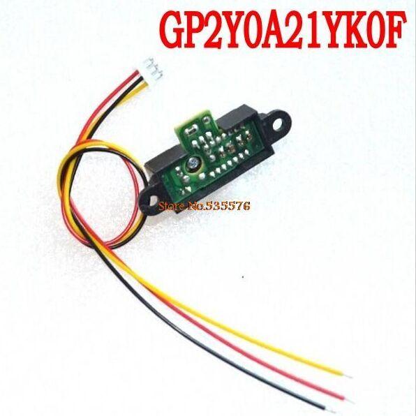 2Y0A21 GP2Y0A21YK0F 红外测距传感器 GP2D12距离检测10-80cm带线