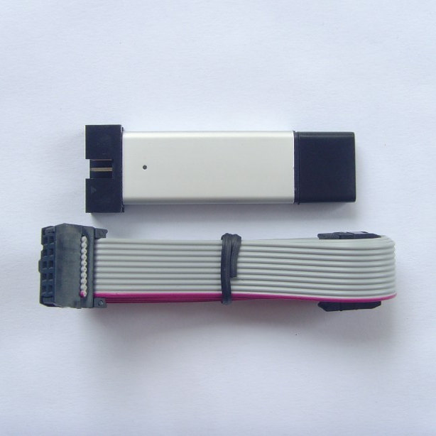 51 AVR 编程器 ISP下载器 USBASP下载器 (免驱动)