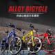 Folding Bicycle 18 Alloy Model Simulation Mini