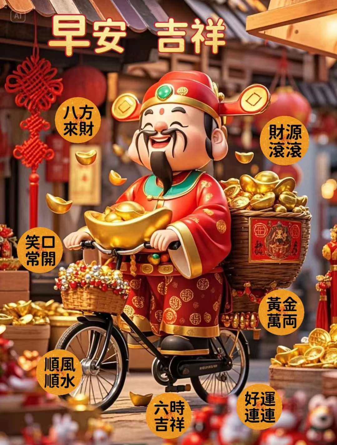 香港靓妈零食店的LOGO
