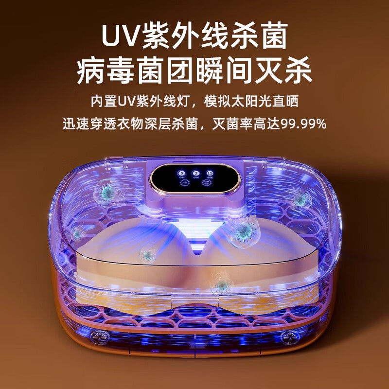 Underwear Disinfection and Sterilization Box, Small Clothes Dryer, Intimate Clothing Ultraviolet Ozone Household Dryer Sterilizer