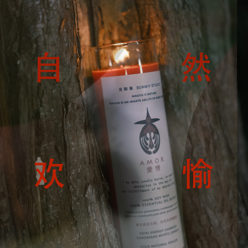 Witchcraft Collection Sunmiy·Red Fruit Series·Natural% Single Plant Essential Oil Formula Healing Aromatherapy Candle Witchcraft Collection Sunmiy·Red Fruit Series·Natural% Single Plant Essential Oil Formula Healing Aromatherapy Candle