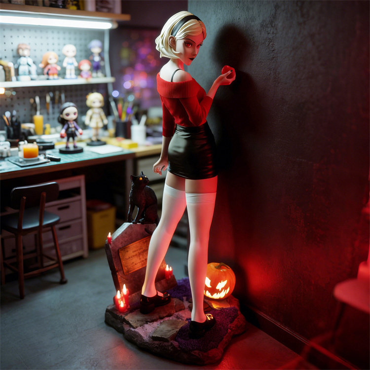 如何获取高质量的Sabrina Spellman《<strong>萨布丽娜的惊心冒险</strong>》3D打印模型STL文件?