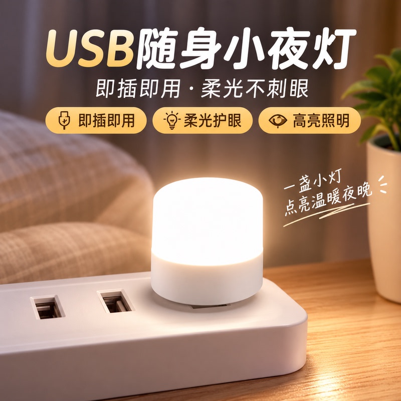 Mini USB Night Light Bedroom Sleep Bedside Lamp Dormitory Eye Protection Table Lamp Portable Energy-Saving Home Atmosphere Lamp Mini USB Night Light Bedroom Sleep Bedside Lamp Dormitory Eye Protection Table Lamp Portable Energy-Saving Home Atmosphere Lamp