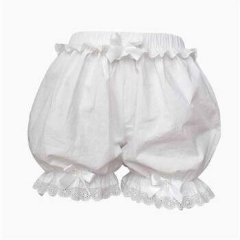 ຍີ່ປຸ່ນ jk leggings ຝ້າຍແຂບແຂບຜັກ lolita ງາມ mori ກາງເກງແມ່ຍິງຂອງແມ່ຍິງຕ້ານການ exposure ປະກັນໄພ puffy
