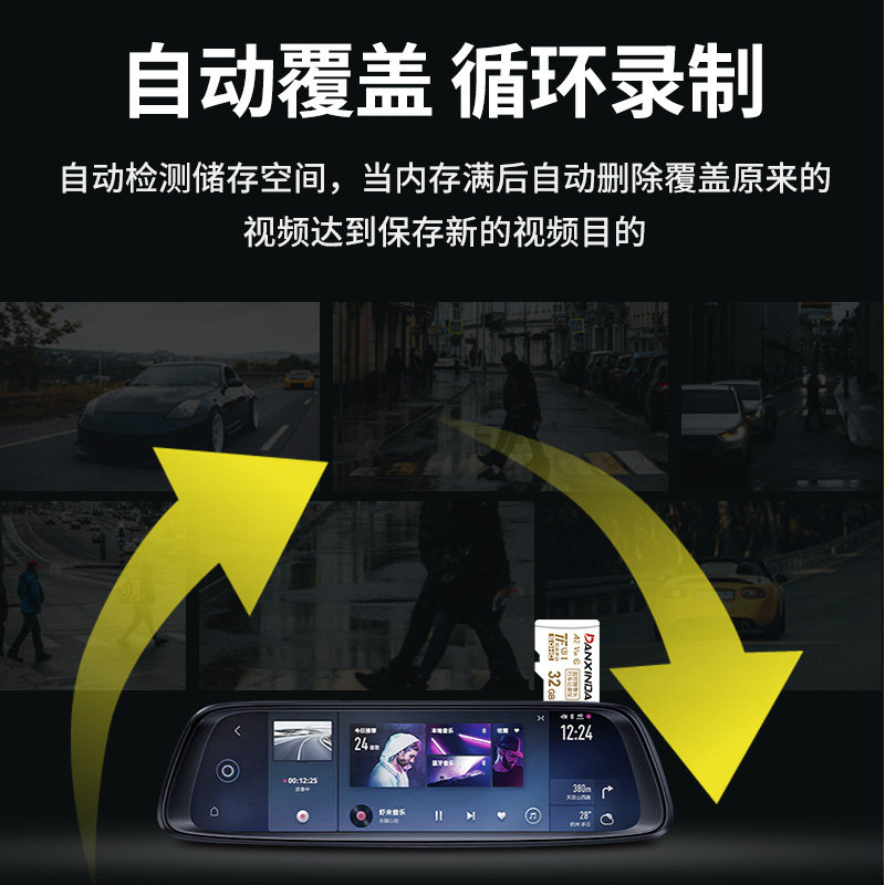 Tf Card Suitable for Honda Accord/Cr-V/Haoying/Yingshi Pai Driving Recorder Tf Storage Memory Card